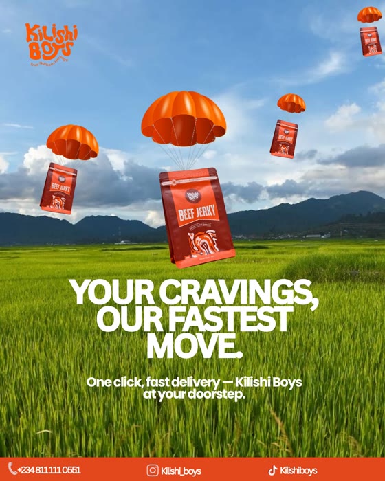 Kilishi Boys beef jerky delivered fast