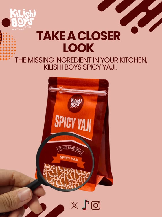 Kilishi Boys Spicy Yaji close up