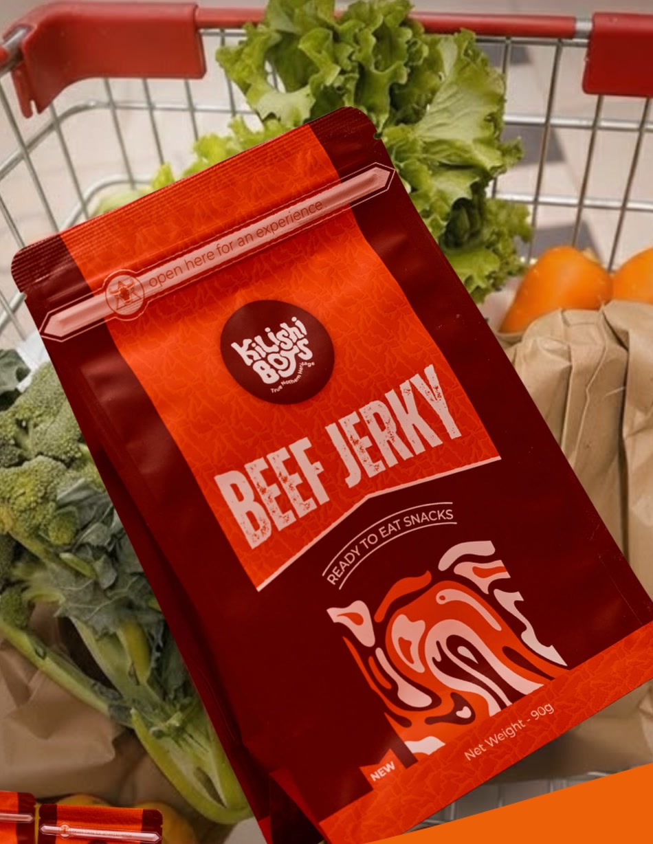 Kilishi Boys Beef Jerky pack