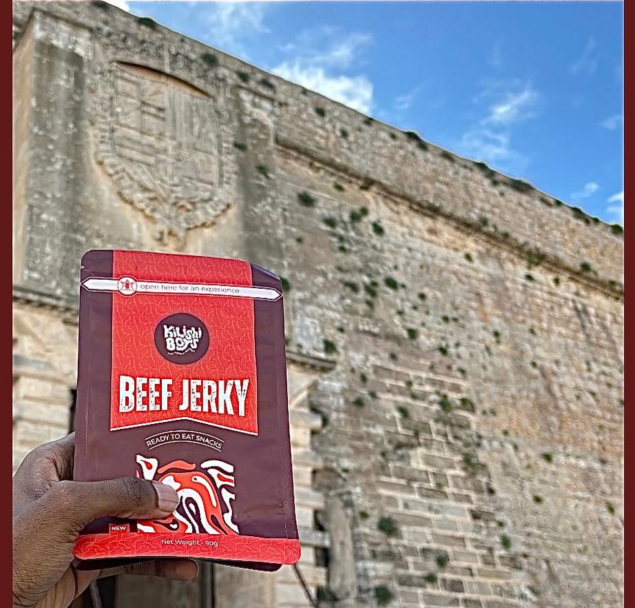 Kilishi Boys Beef Jerky — carried wherever you go